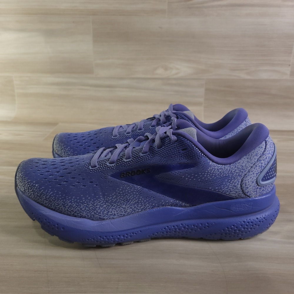 Brooks Ghost 16 Running Shoes Womens 8.5B Purple 1204071B445 Athletic Sneakers
